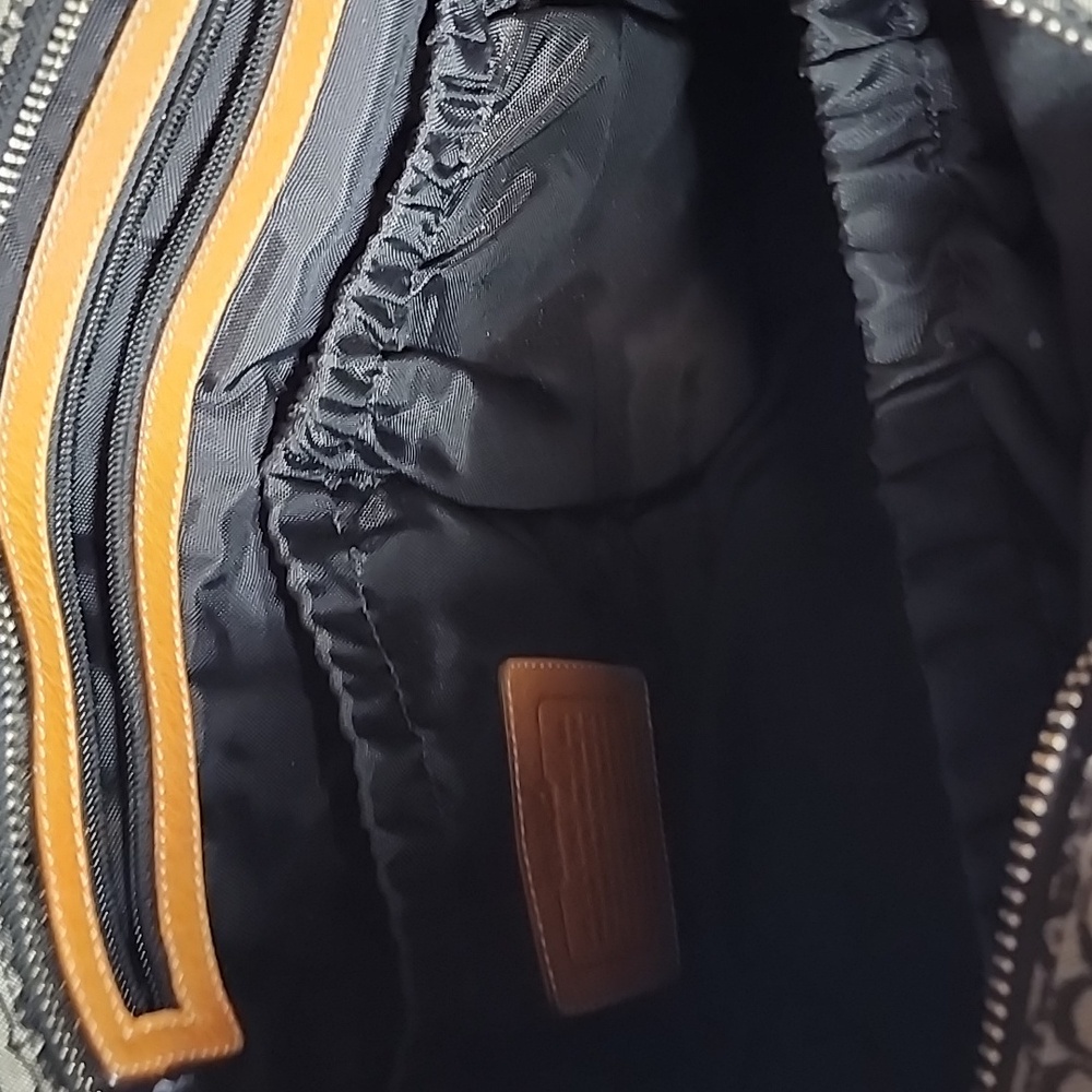 Coach Monogram Black Tote - Picture 11 of 12